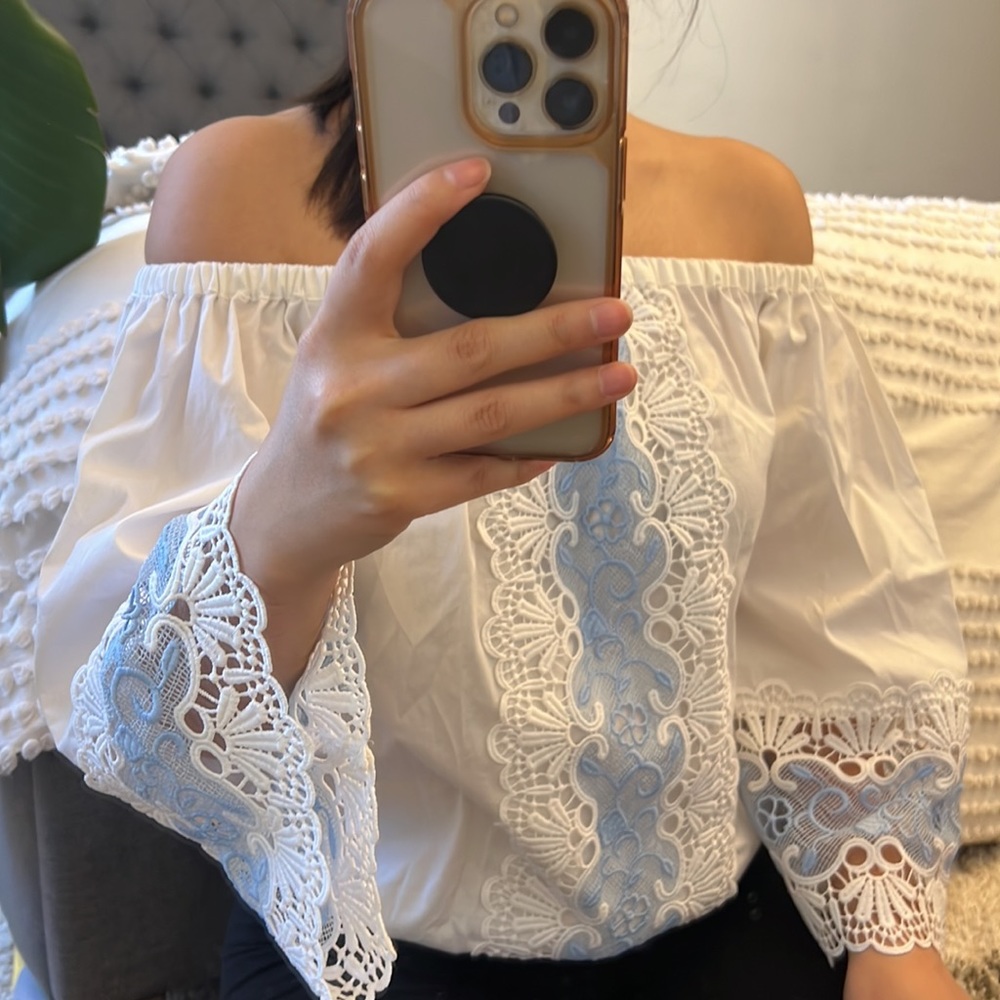 Off the shoulder top